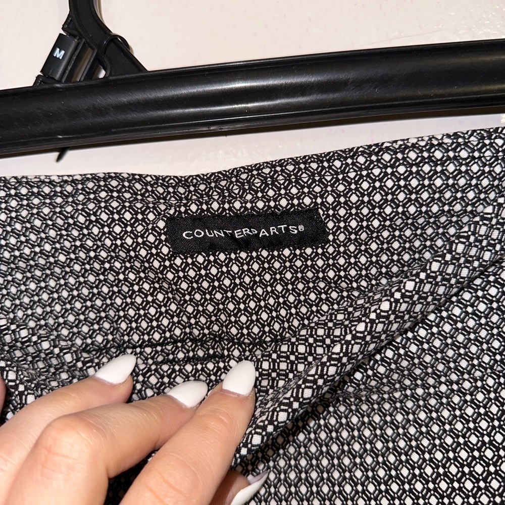 Patterned Cropped Pants - Picture 3 of 4